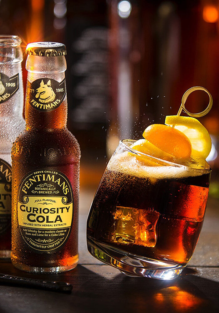 BOURBON COLA COCKTAIL featuring Fentimans Curiosity Cola